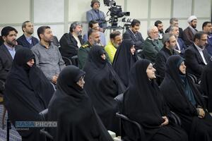 دیدار دست‌اندرکاران کنگره شهدای استان البرز با رهبر معظم انقلاب