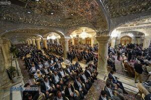 افتتاح پروژه صحن حضرت زهرا (سلام‌الله‌علیها) آستان مقدس علوی