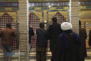 عزاداری شب شهادت حضرت امام هادی (علیه‌السلام) در حرم امامزاده موسی مبرقع قم