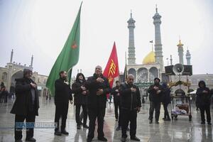 عزاداری روز شهادت امام هادی(ع) در حرم کریمه اهل‌بیت (ع)