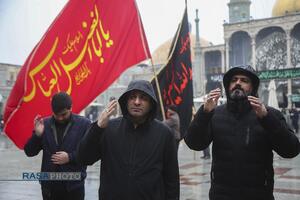 عزاداری روز شهادت امام هادی(ع) در حرم کریمه اهل‌بیت (ع)