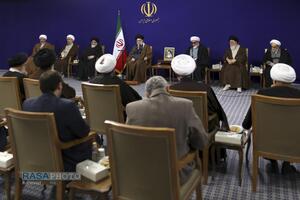 دیدار اعضای ستاد برگزاری کنگره بزرگداشت آیت‌الله میلانی با رهبر معظم انقلاب