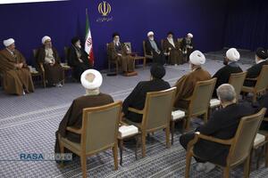 دیدار اعضای ستاد برگزاری کنگره بزرگداشت آیت‌الله میلانی با رهبر معظم انقلاب