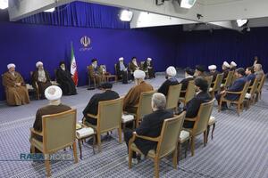 دیدار اعضای ستاد برگزاری کنگره بزرگداشت آیت‌الله میلانی با رهبر معظم انقلاب