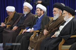 دیدار اعضای ستاد برگزاری کنگره بزرگداشت آیت‌الله میلانی با رهبر معظم انقلاب