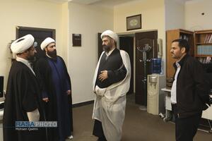 بازدید مدیر حوزه علمیه استان چهارمحال و بختیاری از خبرگزاری رسا