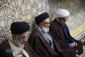 مراسم بزرگداشت آیت‌الله مصباح یزدی در حرم کریمه اهل‌بیت (س)