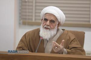 جلسه جامعه مدرسین حوزه علمیه با حضور جبلی رئیس رسانه ملی