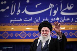 دیدار خانواده شهدای اقتدار با رهبر انقلاب در روز میلاد امیرالمومنین (علیه‌السلام)