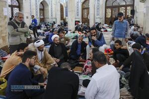 مراسم معنوی اعتکاف ۱۴۰۴ در قم
