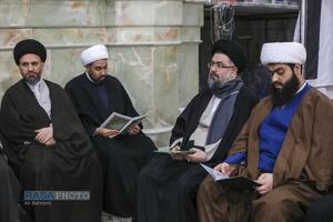 تشییع پیکر آیت الله سیدهادی حسینی سیستانی برادر حضرت آیت‌الله سید علی سیستانی