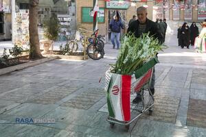 مراسم میهمانی لاله‌ها در گلزار شهدای علی بن جعفر (ع) قم