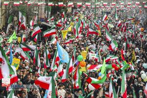 خلق حماسه ای دیگر در راهپیمایی یوم الله ۲۲ بهمن ۱۴۰۴