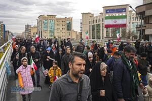 راهپیمایی باشکوه و حماسی ۲۲ بهمن در تهران