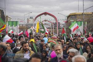 راهپیمایی باشکوه و حماسی ۲۲ بهمن در تهران