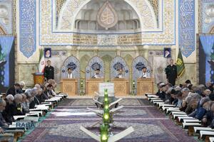 ترتیل خوانی قرآن کریم در حرم مطهر رضوی