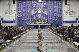 آئین جزء‌خوانی قرآن کریم در حرم کریمه اهل‌بیت (ع)