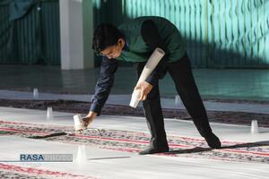 ضیافت افطار در صحن ملکوتی حرم کریمه اهلبیت (س)