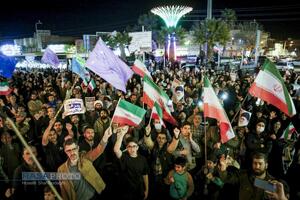 تجمع مردم انقلابی و ولایتمدار قم در حمایت از نظام مقدس اسلامی و محکومیت تجاوز دشمن آمریکایی و صهیونیستی به کشور