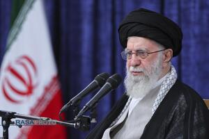 رهبر بزرگ آزادی خواهان جهان حضرت آیت‌الله‌العظمی خامنه ای به ملکوت اعلی پیوست