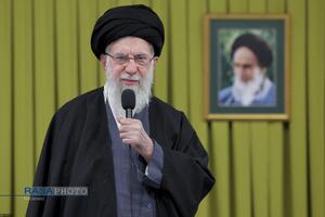 رهبر بزرگ آزادی خواهان جهان حضرت آیت‌الله‌العظمی خامنه ای به ملکوت اعلی پیوست