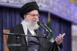 رهبر بزرگ آزادی خواهان جهان حضرت آیت‌الله‌العظمی خامنه ای به ملکوت اعلی پیوست