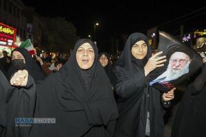 خروش انتقامی مردم قم در شب عزاداری شهادت امام خامنه‌ای (قدس‌سره) -۲