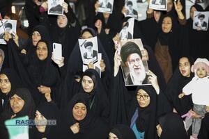خروش انتقامی مردم قم در شب عزاداری شهادت امام خامنه‌ای (قدس‌سره) -۲