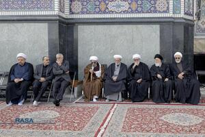 مجلس عزای شهادت رهبر معظم انقلاب (ره) در حرم مطهر رضوی