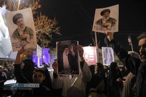تجمع عزاداران و خون‌خواهان رهبر شهید انقلاب در قم