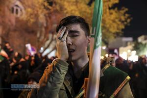 تجمع عزاداران و خون‌خواهان رهبر شهید انقلاب در قم