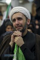 مراسم وداع با پیکر ۸ شهید حملات آمریکایی صهیونیستی اخیر به شهر مقدس قم
