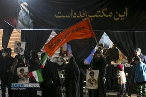 برپایی ایستگاه‌های صلواتی در پی شهادت رهبر انقلاب