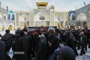 مراسم تشییع پیکر شهید حجت الاسلام محسن مهدوی کلاته