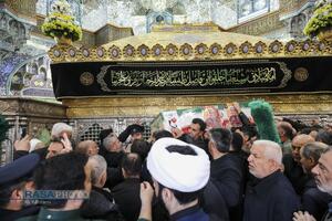مراسم تشییع پیکر شهید حجت الاسلام محسن مهدوی کلاته
