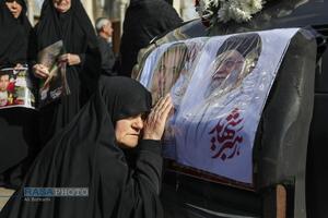 تشییع 13 شهید حملات اخیر دشمن در قم