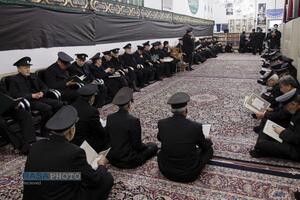مراسم گرامیداشت رهبر شهید انقلاب در حرم مطهر رضوی
