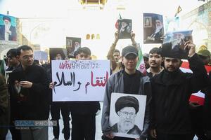 تجدید پیمان اندونزیایی‌ و تایلندی و سومالیایی‌های مقیم ایران با آرمان‌های رهبر شهید انقلاب