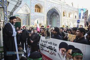 تجدید پیمان اندونزیایی‌ و تایلندی و سومالیایی‌های مقیم ایران با آرمان‌های رهبر شهید انقلاب