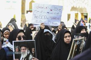 تجدید پیمان اندونزیایی‌ و تایلندی و سومالیایی‌های مقیم ایران با آرمان‌های رهبر شهید انقلاب