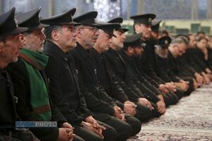 اجتماع عزاداران رهبر شهید انقلاب در حرم مطهر رضوی