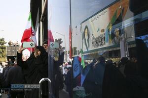 تشییع سرداران شهید حمله آمریکایی صهیونیستی در تهران