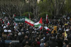 تشییع سرداران شهید حمله آمریکایی صهیونیستی در تهران