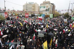 راهپیمایی تاریخی مردم در روز قدس ۱۴۰۴ در قم