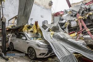 جنایات آمریکایی صهیونیستی در حمله به اماکن مسکونی تهران