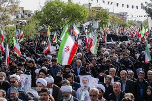 تشییع شهید دکتر علی لاریجانی در قم