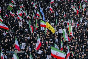 تشییع شهید دکتر علی لاریجانی در قم