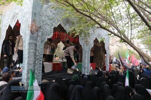 تشییع پیکر شهید خطیب در قم