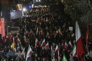 تمجع مردم قم در خونخواهی رهبر شهید انقلاب و حمایت از نیروهای مسلح