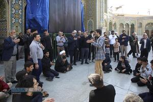 عزاداری هیئات مذهبی قم در روز شهادت حضرت امام صادق (ع)